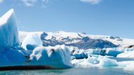 Die Gletscherlagune Jökulsarlon im Südosten Islands