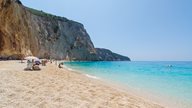 Porto Katsiki Strand auf der Ionischen Insel Lefkada
