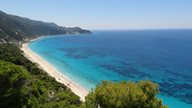 Karibisch anmutender Traumstrand Milos Beach auf Lefkas