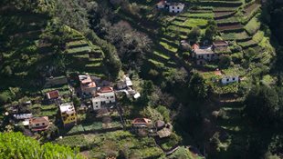 Ein authentisches Bergdorf  auf der Insel Madeira