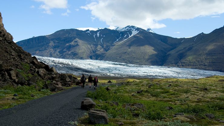 Das Wildnisgebiet Skaftafell in Islands Vatnajökull-Nationalpark