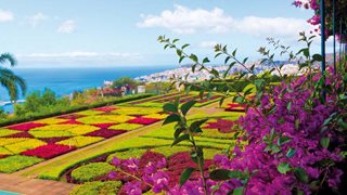 Der botanische Garten oberhalb von Funchal
